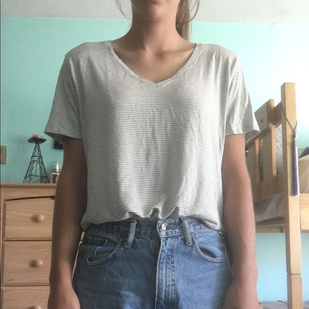 Stripped tee